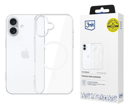 Etui / obudowa na smartfona 3mk Clear MagCase do Apple iPhone 16